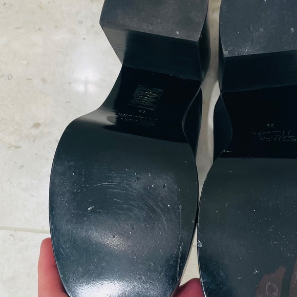 Simon Miller {38} Shoes Platform Mule Low Raid Clog Black - Picture 10 of 11